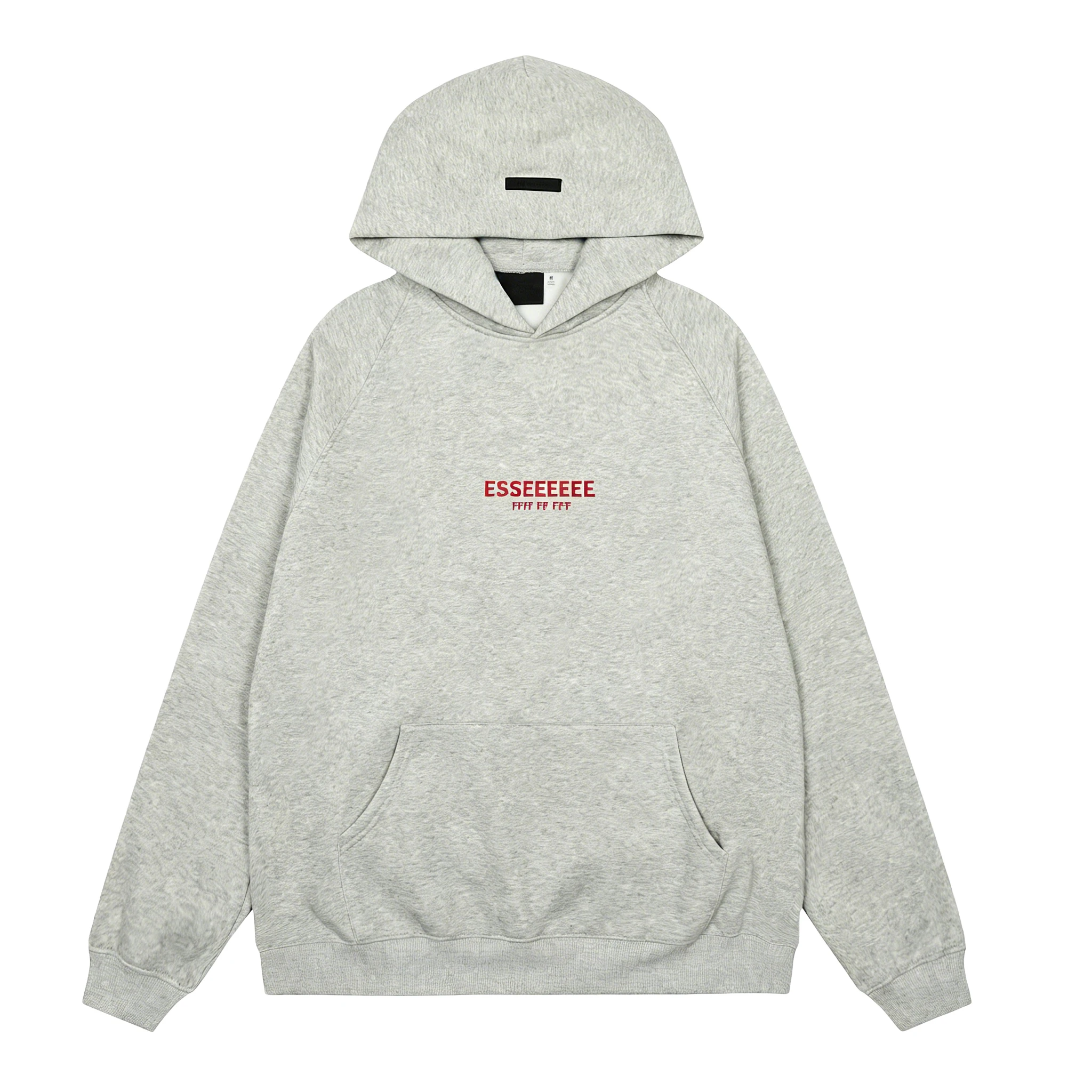 FW24 Trendy heren hooded sweatshirt set, klassiek design, logo met gebogen letter op de borst, high street couple lange broek, winterset