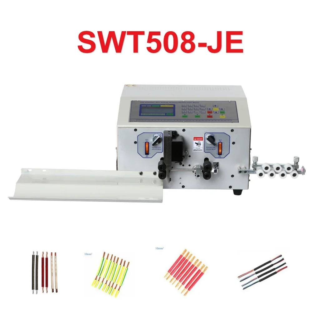 

SWT508JE Wheels Drive Peeling Cutting Machine for Computer Automatic Wire Strip Stripping Machine 0.1 to 6mm2