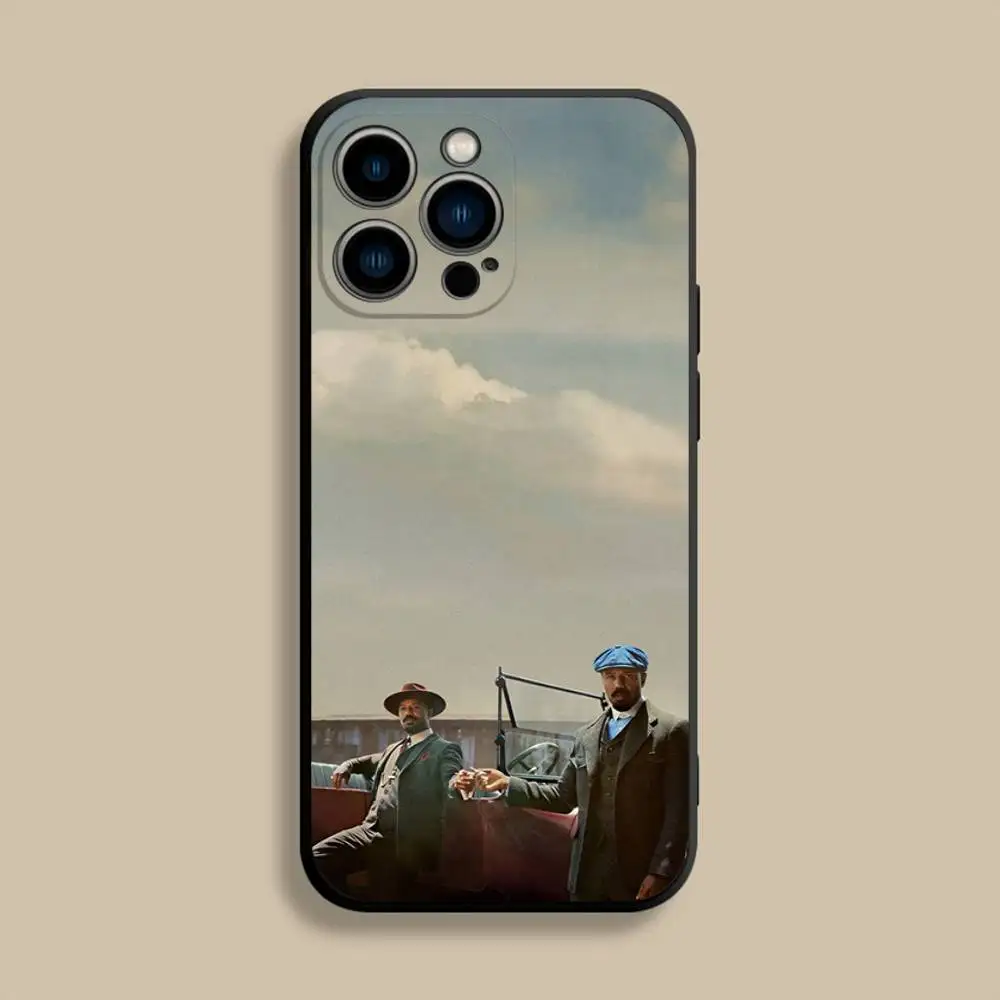 حافظة هاتف S-Sinners Movie 2025 لهاتف iPhone 17,16,15,14,13,12,Pro,Max,Plus,E,SE4,Air,غطاء ناعم أسود صغير