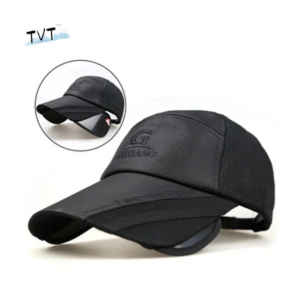 

Mesh Breathable Stretchable Widen Brim Hat Waterproof UV Protection Long Visor Baseball Cap Quick-drying Lightweight
