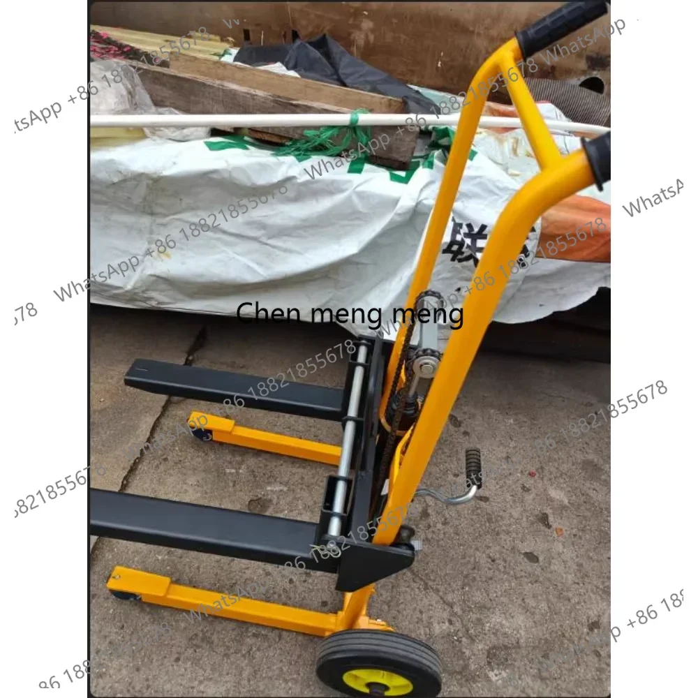 New arrive Small stacker unloading forklift manual hydraulic transporter