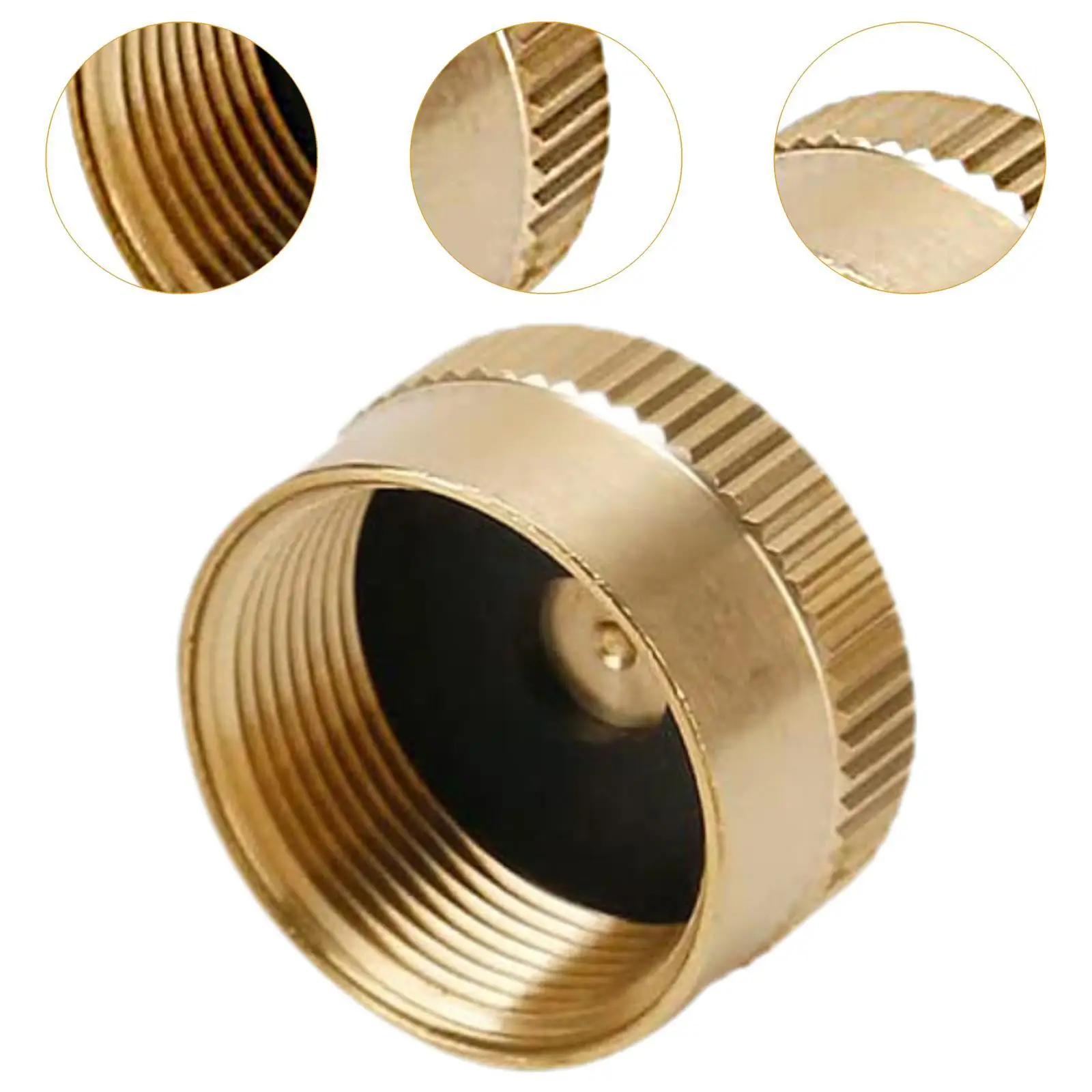 Propane Cylinder Cap Protective Cap Easy Installation Leakproof Refill Connector