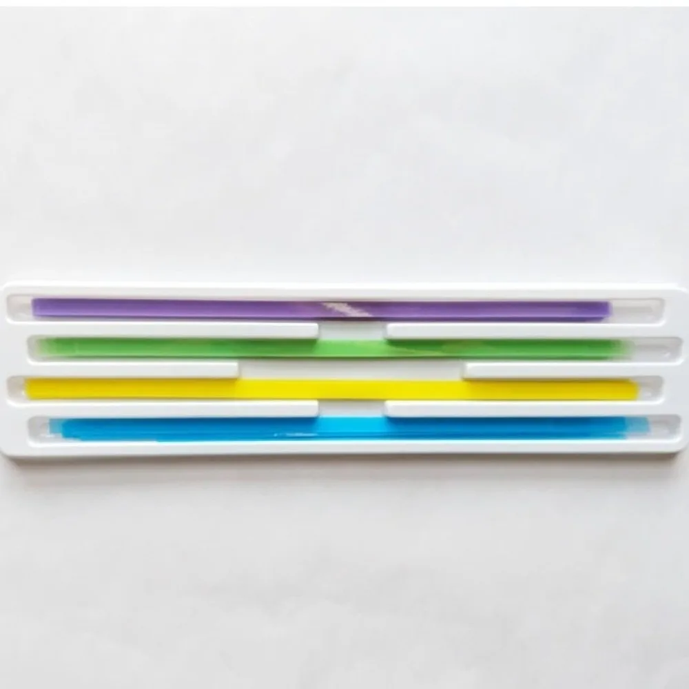60PCS Plastic Dental Polishing Strips Wear Resistant Lightweight Tooth Sanding Strips Portable Dental Sandpaper Strips