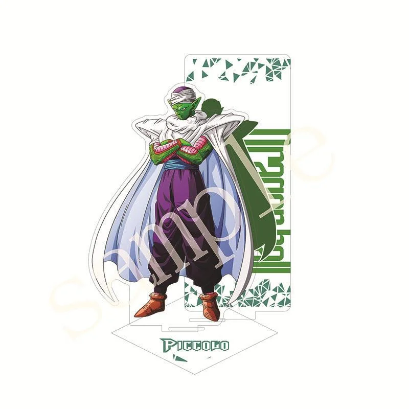 Anime dragon ball sun goku vegeta suporte acrílico modelo placa presente figura exibição mesa decoração cosplay ornamentos chaveiro dos desenhos animados