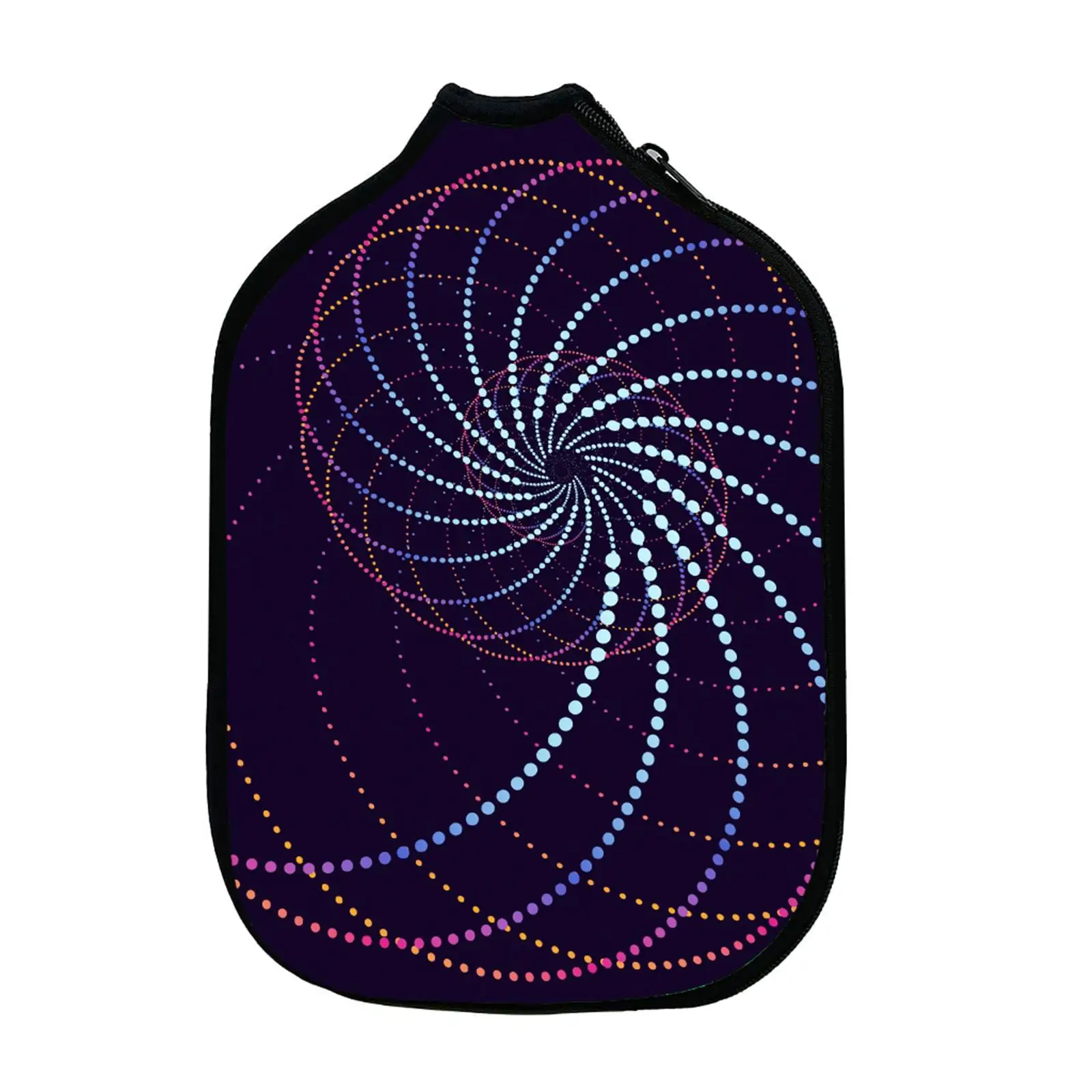 Neoprene Paddle Cover with Zipper Sleeve Lightweight Durable Racket Case Waterproof Storage Pouch for Table Tennis - view 2