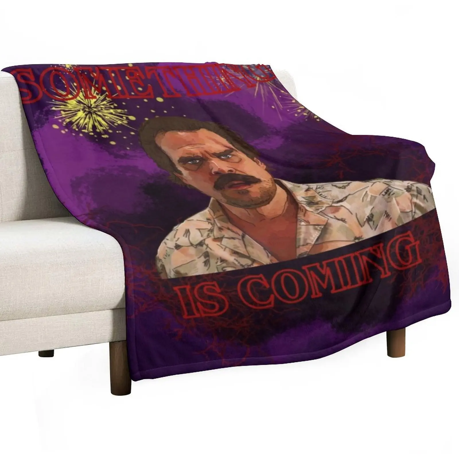 Strange Things are Happenin' to Me Throw Blanket Luxury Throw Decoratives Luxury Designer Moving Quilt Nap Blankets