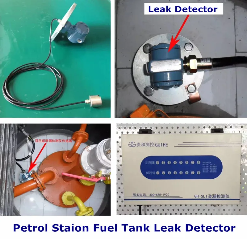 Double wall tank Fuel and water leakage detector Petrol station diesel tank leak detection sensor