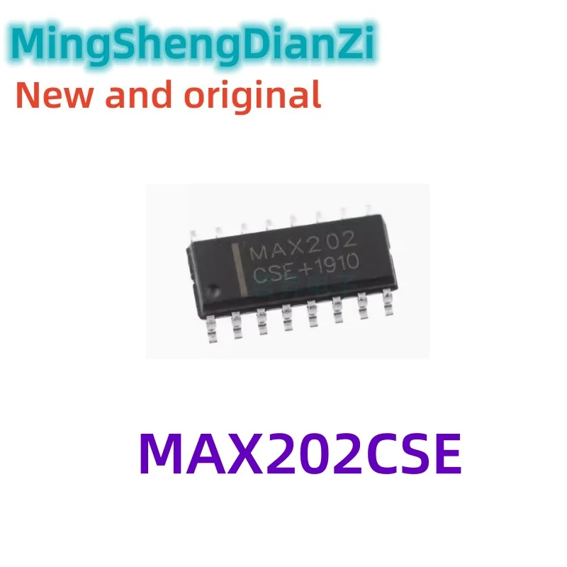 2PCS MAX202 MAX202CSE MAX202ESE EESE ECSE Transceiver Chip SOP16