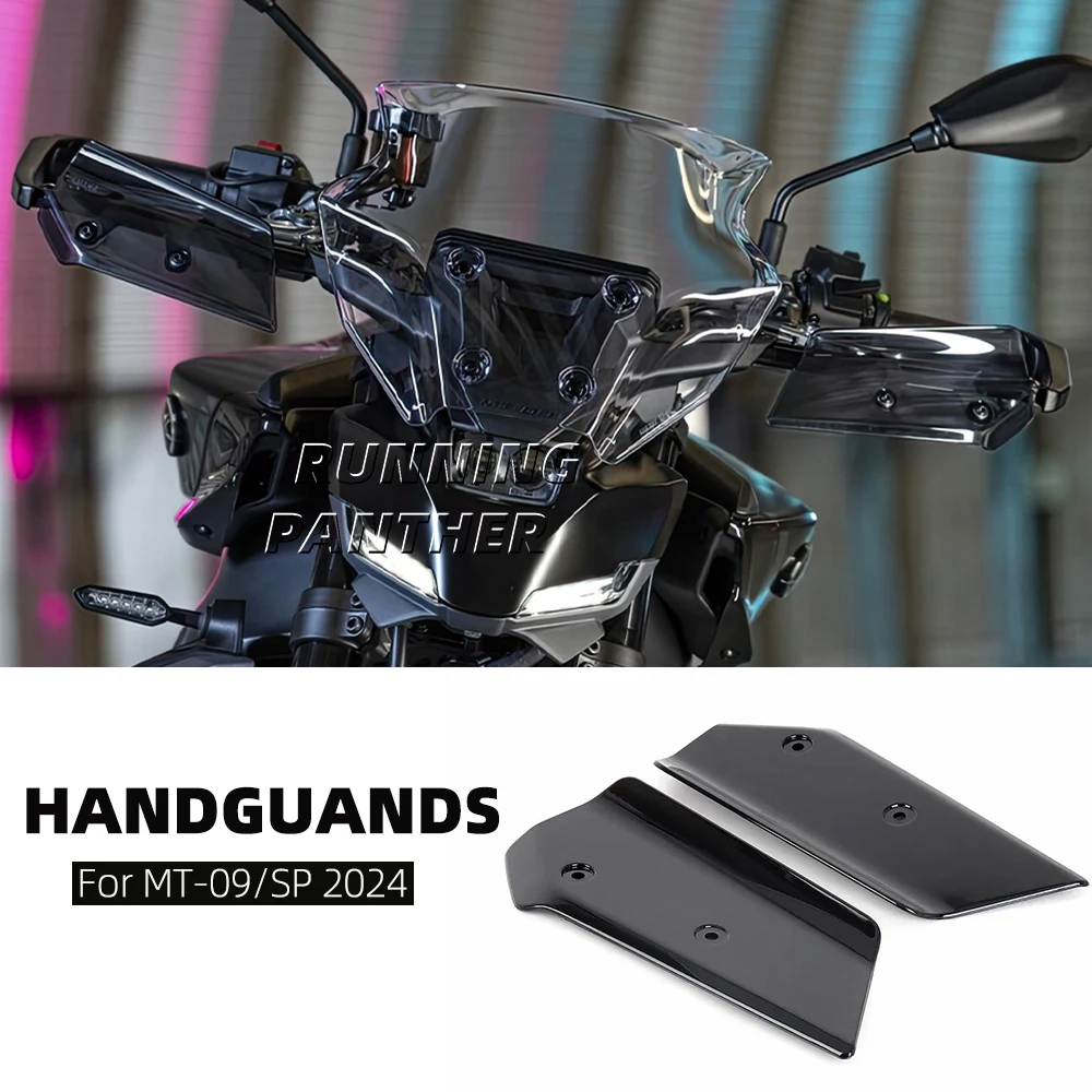 Motocicleta Handguard Shield, Hand Guard Protector, pára-brisa para YAMAHA MT-09, MT 09, MT09 SP, MT09, 2022, Acessórios de Motocicleta