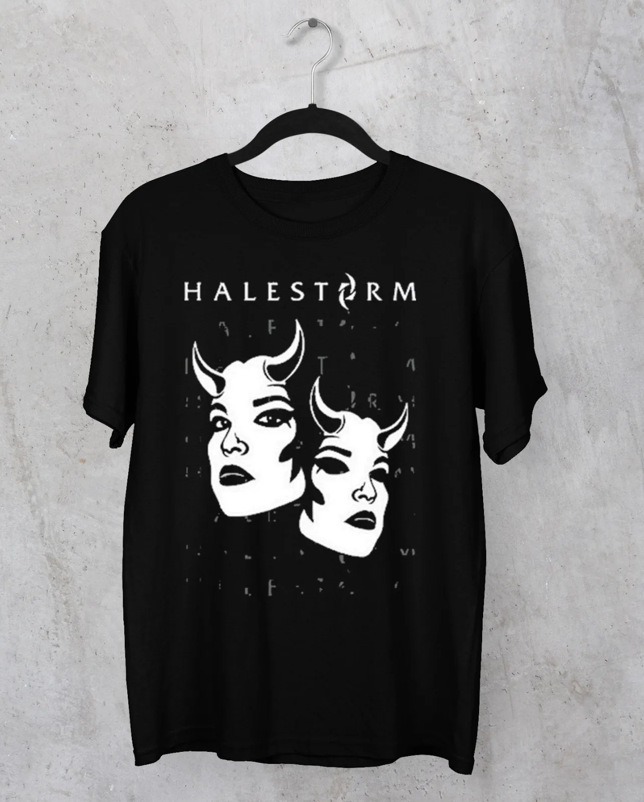 

Halestorm rock band T-shirt black Short sleeve All sizes 2F121