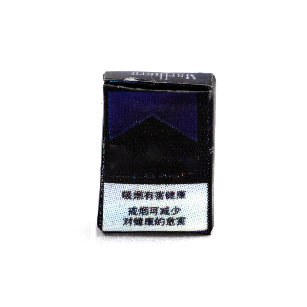 1/12 Dollhouse Miniature Accessories Mini Cigarette Case Simulation  Cigarette Box Model for Doll House Decoration ob11