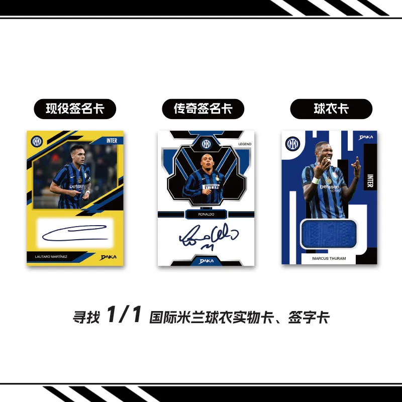 2025-2026 Daka Messi Yamal Mbappe Football Collection Card Real Madrid Barcelona Manchester Juventus Ale Milano Star Player Card - view 5