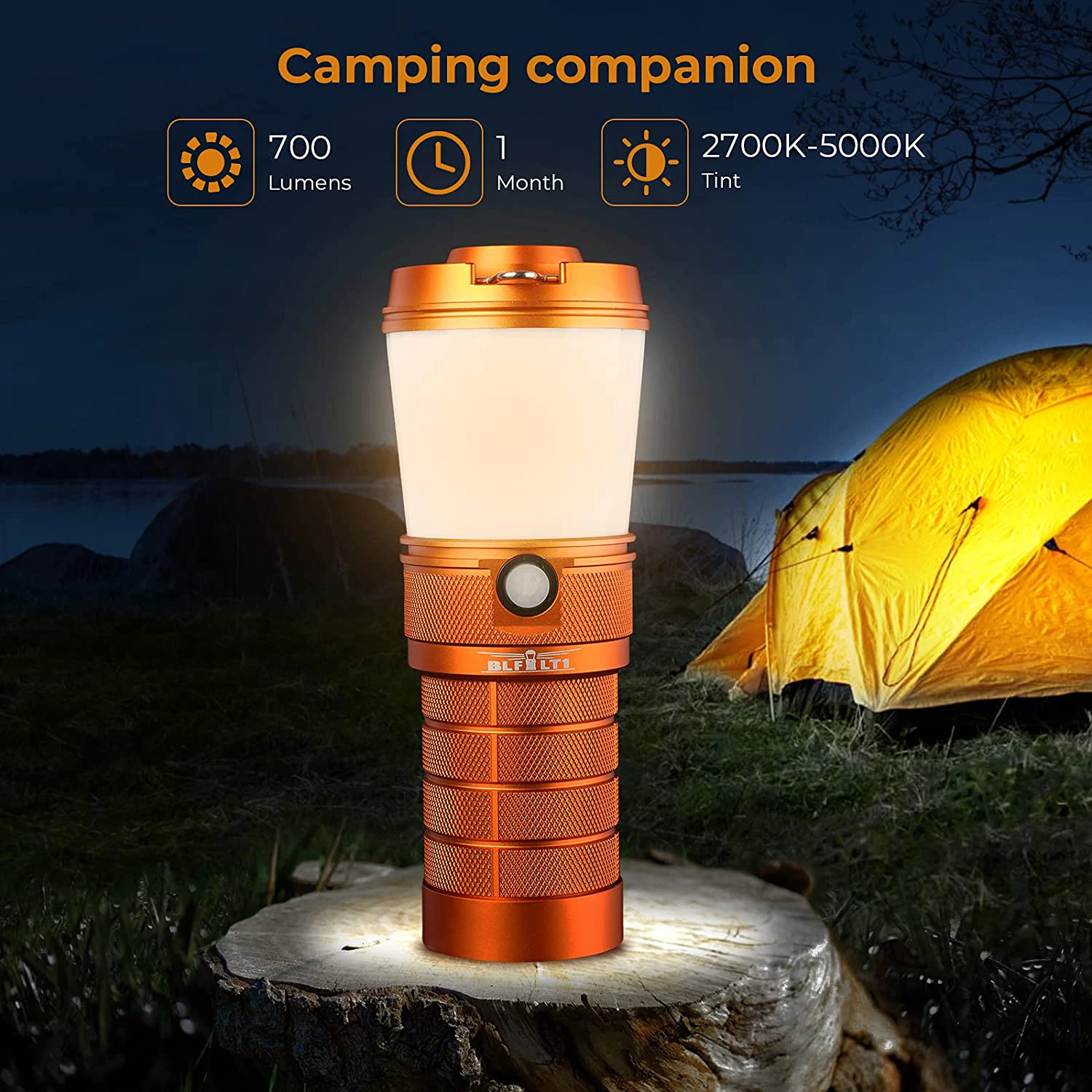 Sofirn Anduril 2.0 LT1 USB C Rechargeable Lantern Camping Light 8* LH351D Flashlight Outdoor Torch