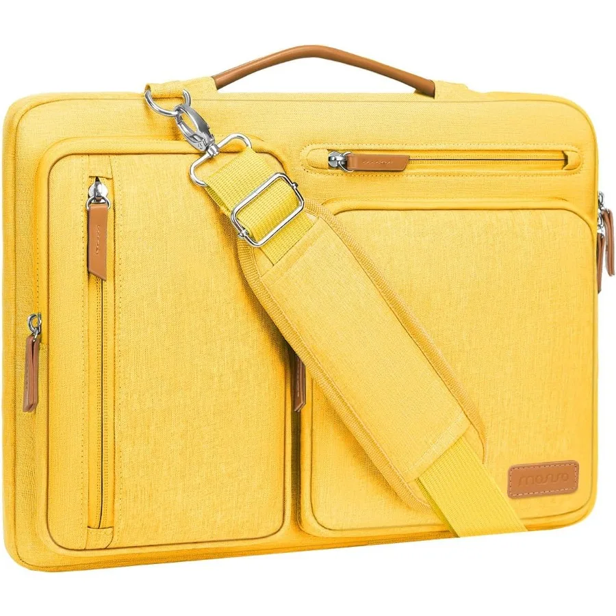 

MOSISO 360 Protective Laptop Shoulder Bag for 1717.3 inch Computers with Side Opening Design Fits MacBook HP Dell Lenovo Asus N