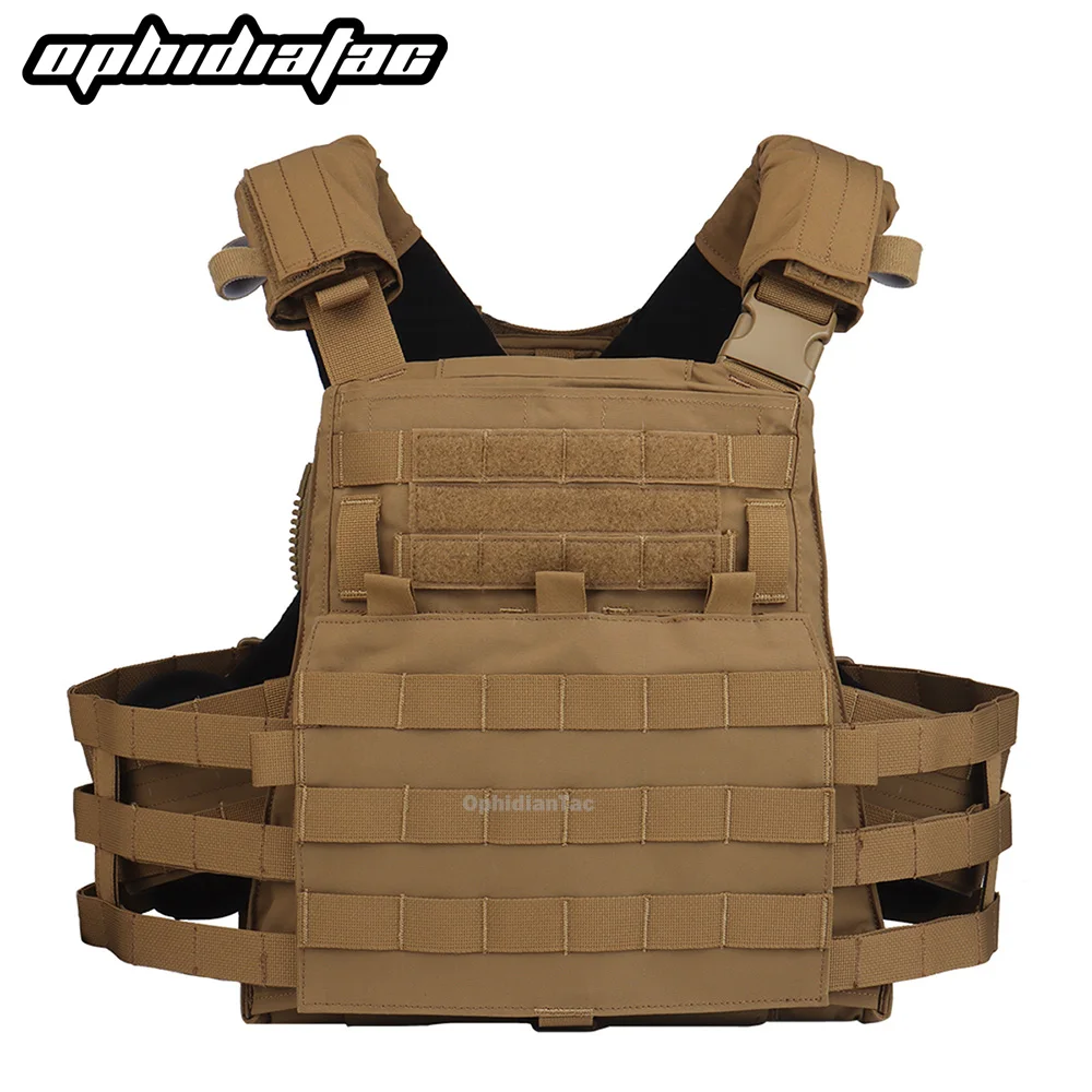 OPHIDIAN Heavy Duty Molle System Airsoft Hunting Shooting Combat Adaptive Plate Holder AVS Vest