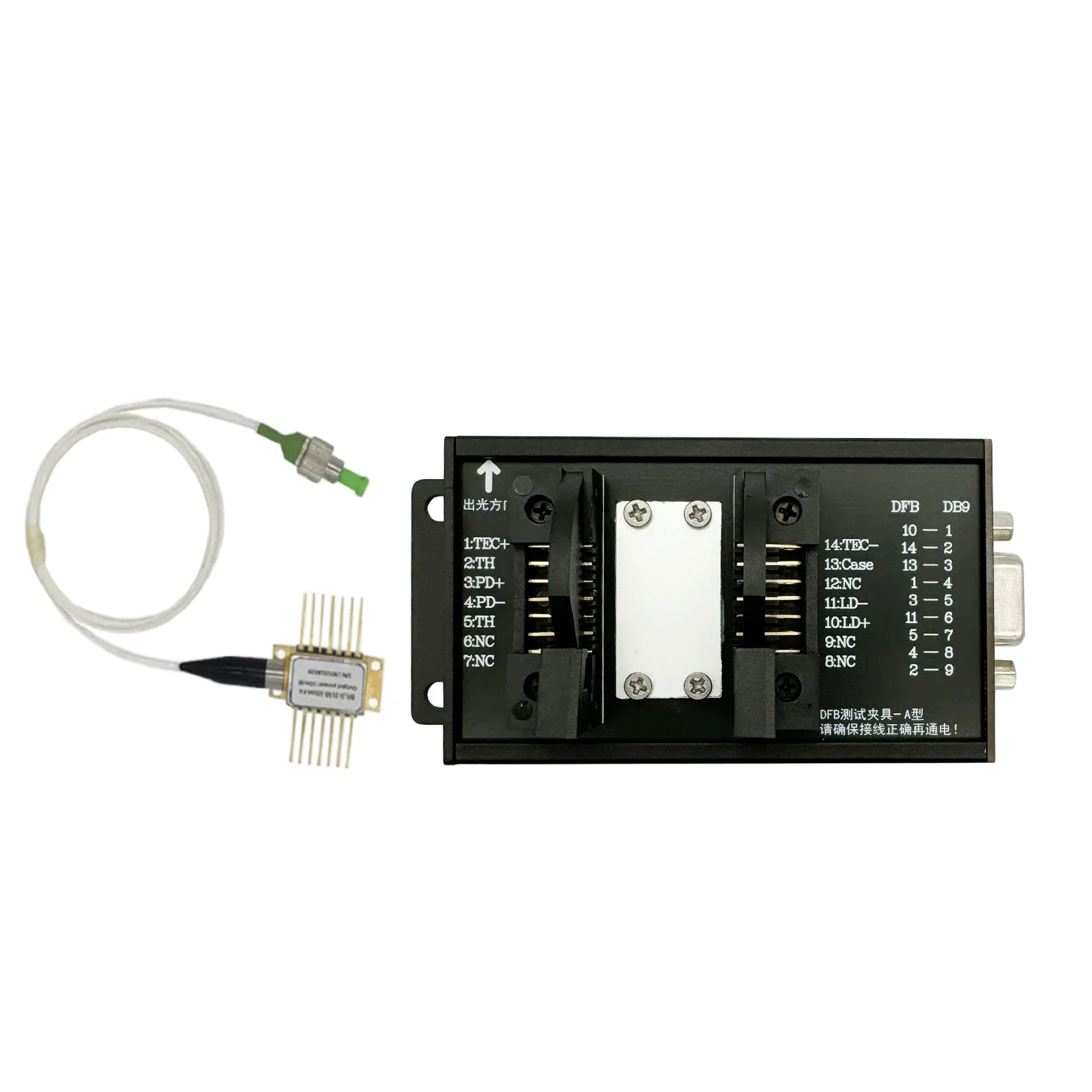 Butterfly laser fixture, pommel horse seat, DFB driver, 14PIN mount, TEC temperature control, LD driver board