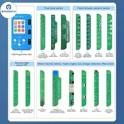 JC V1SE WIFI 버전 프로그래머 키트 for iPhone 7 8X11 12 13 14 15 시리즈 얼굴 ID 감광성 오리지널 컬러 터치 충격 지문 배터리 광각 카메라 수리 읽기 쓰기