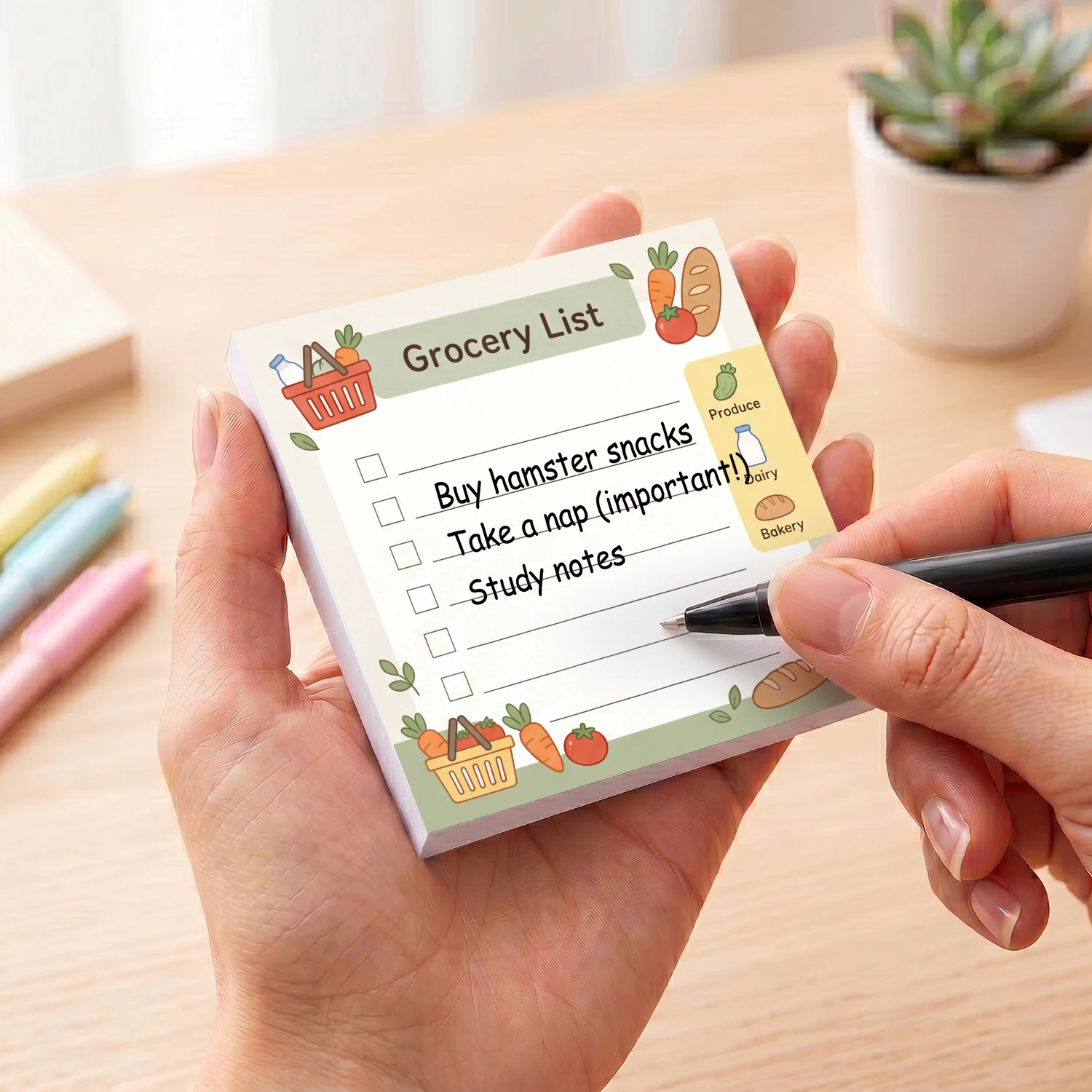 Juego de 4 blocs de notas adhe - Meal Plan Notepad reseña y precio