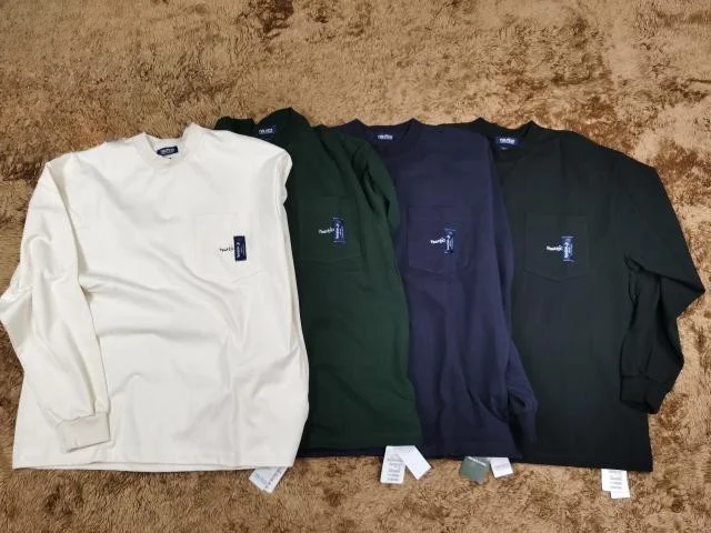 

Футболка с длинным рукавом, классическая, с вышивкой, свободного кроя, увеличенного размера, с круглым вырезом, из плотного хлопка, молодежная, модная, осенняя одежда