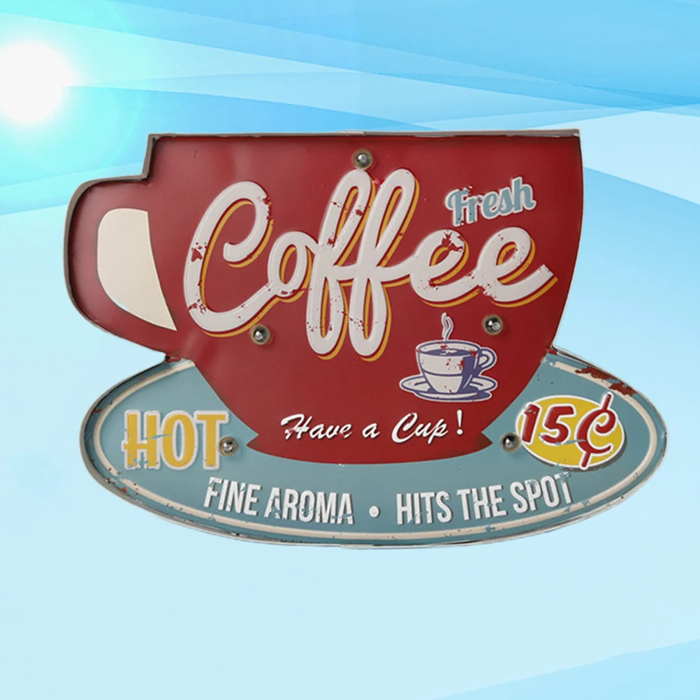 

Retro Cafe Wall Led Plaque Cafe Wall Lamp Factory Style Lamp Wall Mounted Style Lighting Fixture
