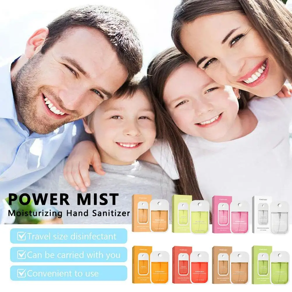 45 ml Mini-Kartenspray, tragbar, nachfüllbar, Händedesinfektionsmittel, feuchtigkeitsspendend, feuchtigkeitsspendend, Händedesinfektionsmittel, nährendes Spray, Reisekosmetik