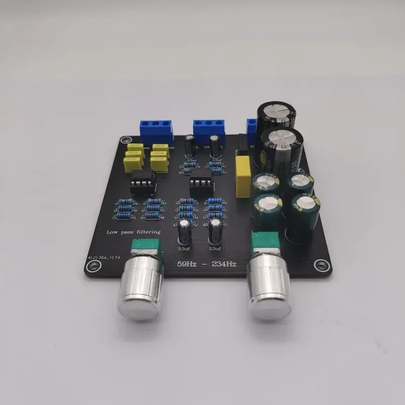 NE5532 Low-pass Filter Heavy Bass Crossover Continuously Adjustable AC12V