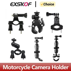 Bike Handlebar Mount 360° Motorcycle Holder Bracket For Gopro Hero 13 12 11 10 9 8 7 SJCAM AKASO insta360 DJI Osmo Action Camera