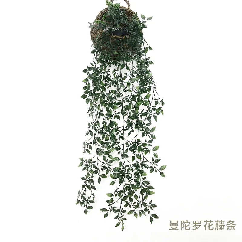 

Persian fern Leaves Vines Home Room Decor Hanging Artificial Plant Plastic Leaf Grass Wedding Party Wall Balcony Decoration