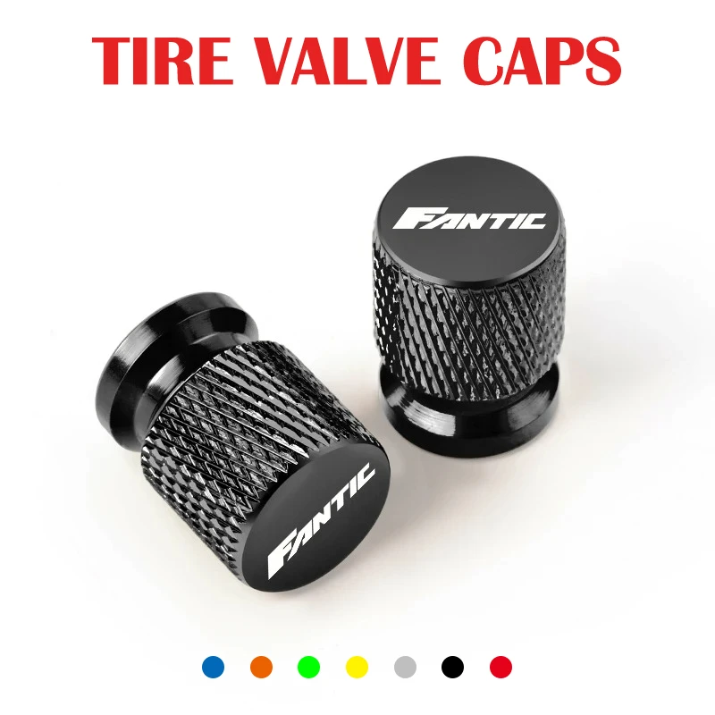 For FANTIC CABALLERO FLAT TRACK 125 250 500 RALLY/SCRAMBLER 500 ENDURO RANGE XE125/XEF250 450/XE5 Motorcycle Tire Valve Caps Fit