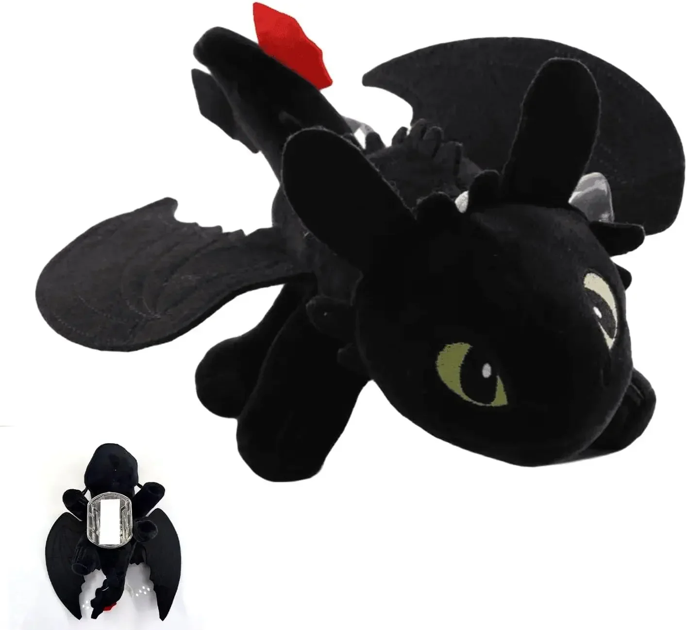 Toothless Dragon Toy Roof Top Car, Evil Spirit Doll, Toothless Car Accessory, Dragon Toothles Night Fury Car Decor