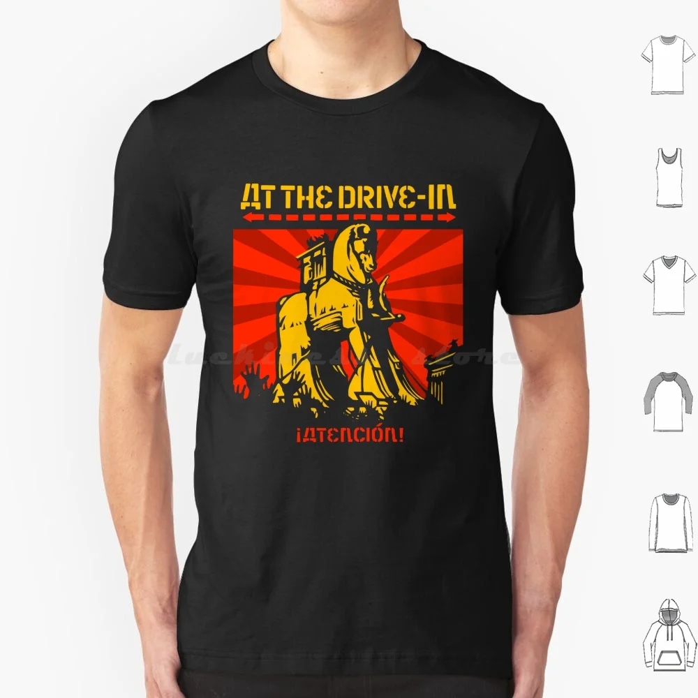 At The Drive-In , Atencion , Relationship Of Command , One Armed Scissor , Rolodex Propaganda , Vintage , 2000 T Shirt Big Size