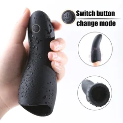 Automatic Male Masturbator Vibrator For Men Electric Penis Massager Delay Trainer Exerciser Vibrations Sex Toy Adult Supplies