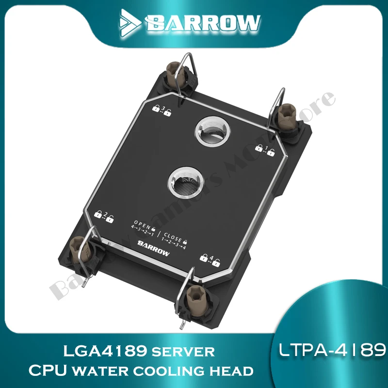 

BARROW Intel LGA4189 Watercooler Server CPU Split Water Cooling Block AI Cloud Computing LTPA-4189