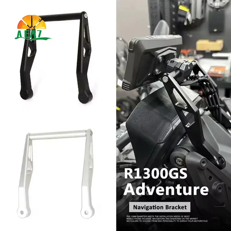 

AEA7-Motorcycle Navigation Bracket GPS Mobile Phone Holder Mount Support For BMW R 1300GS R1300GS Adventure 2023 2024-