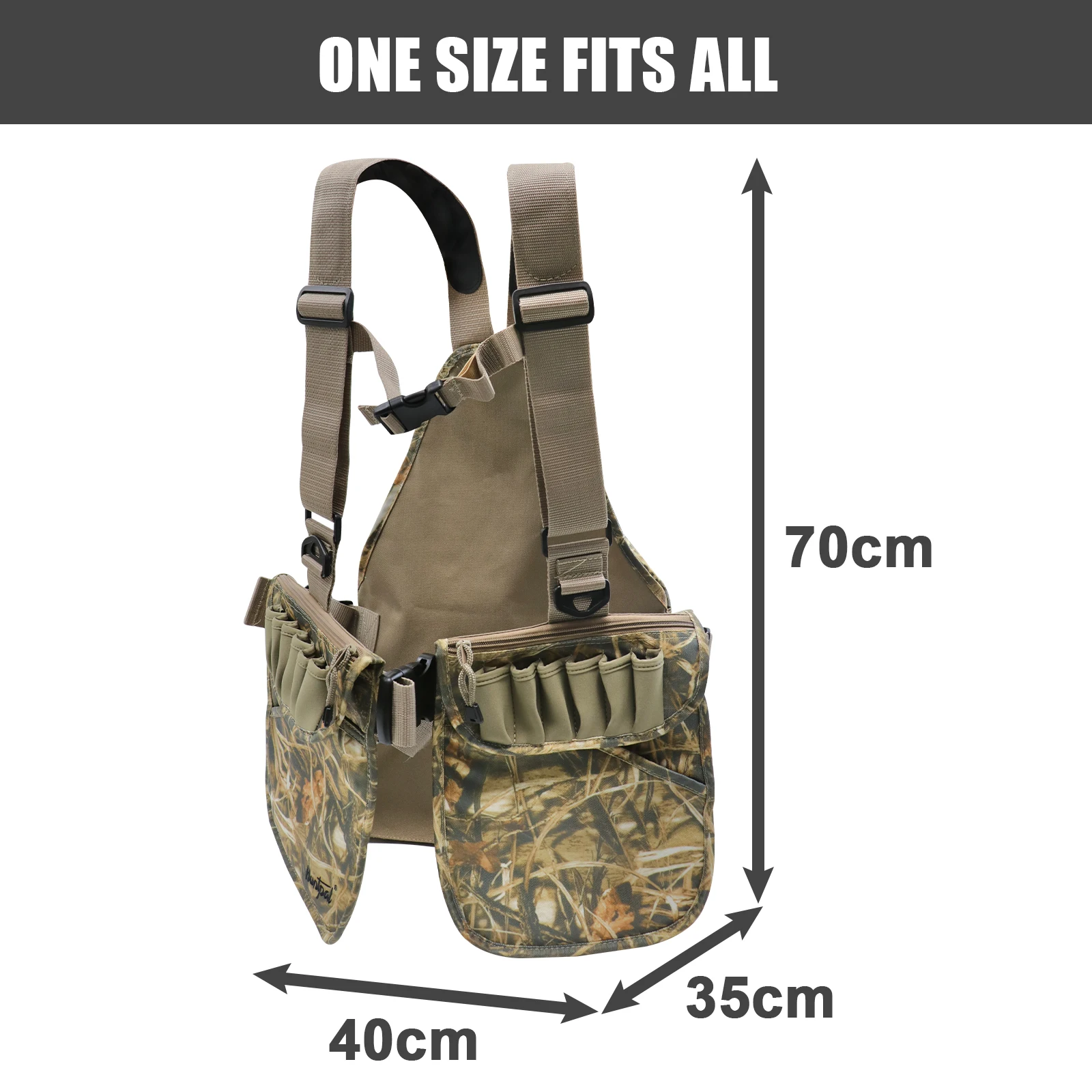 Camouflage Comfortable Good Quality Executed Professional Unique Vest-Unloading Perfect For Both Hunting And Duck Hunting