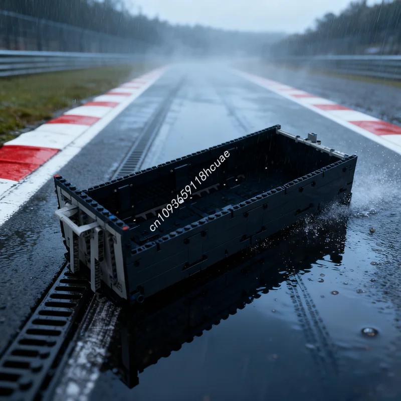 

532pcs MOC Costom TGS Container Black Technical Model Building Blocks Toys Architecture Creative Christmas Gifts Idea Brick Kids