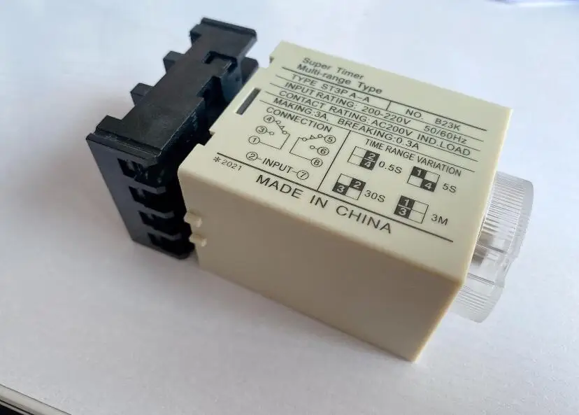 ST3PA ST3 Time relay JSZ3 Current delay relay with base AT3PA-A AT3PA-B AT3PA-C AT3PA-D AT3PA-E AT3PA-F AT3PA-G