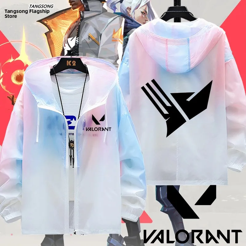 

ex Phoenix Valorant Game Surrounding Sun Protection Clothing Loose Fit Breathable Lightweight Polyester Hooded Jaet