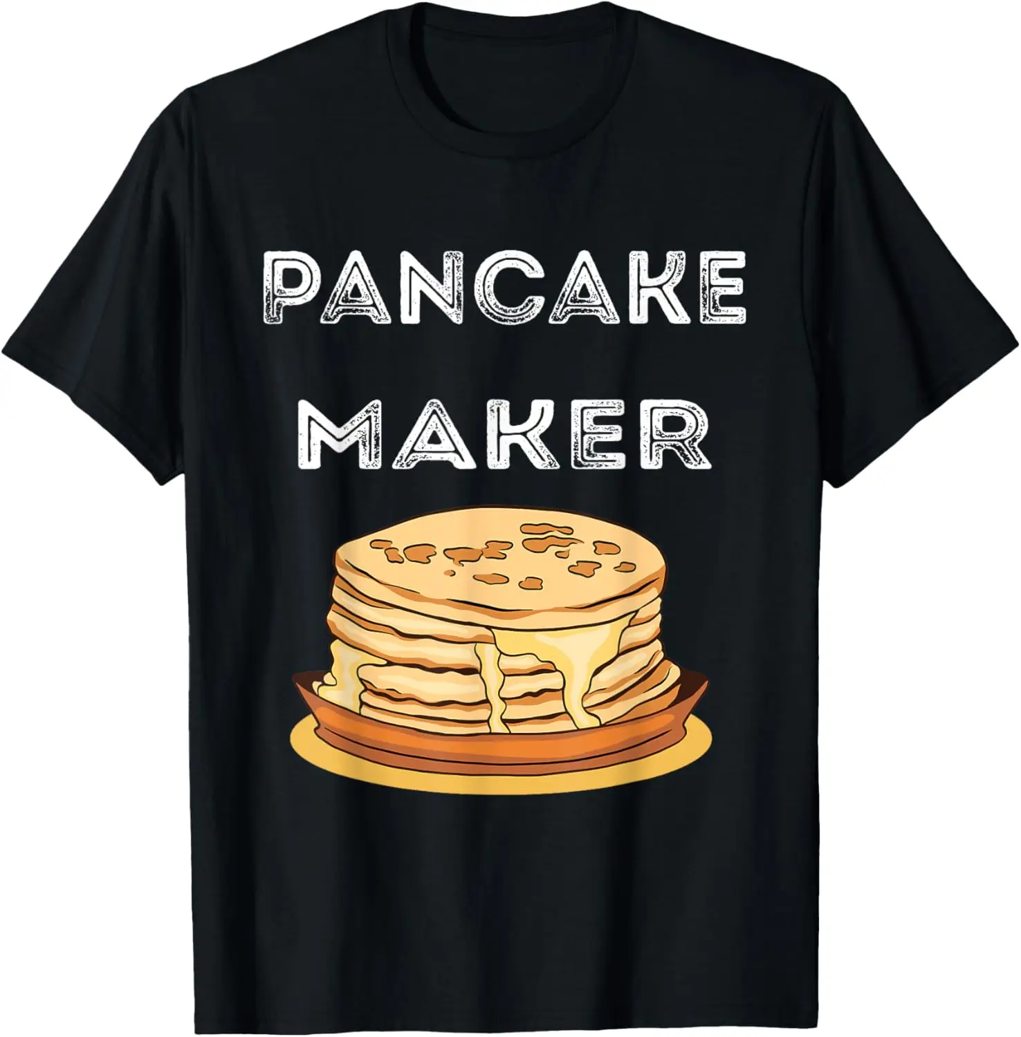 Pancake Maker Maple Syrup Waffles Brunch Breakfast Morning T-Shirt