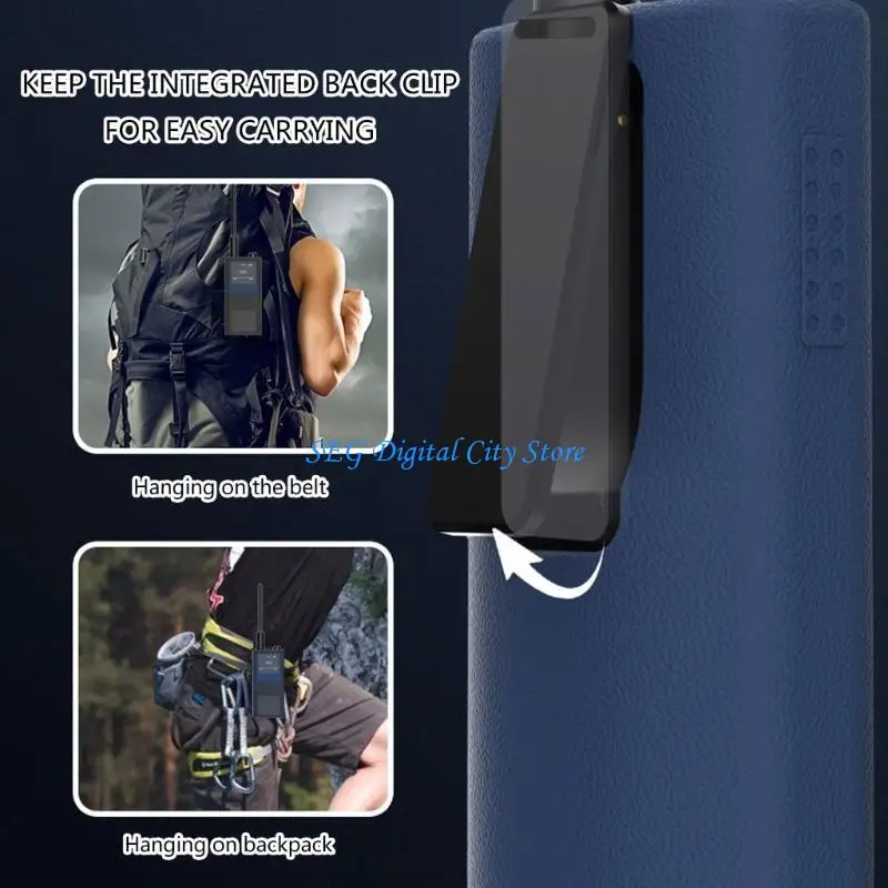 

U75B Fleixble Housing Cover Two Way Radio Soft Skin for 3 2024 Scratchproof Case Full Coverage Sleeve