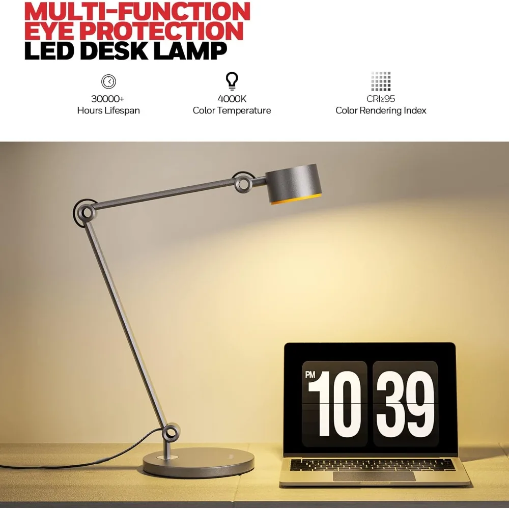 

LED Desk Lamp Office - 01A Sunturalux Table Lamp Eye Caring Natural Light