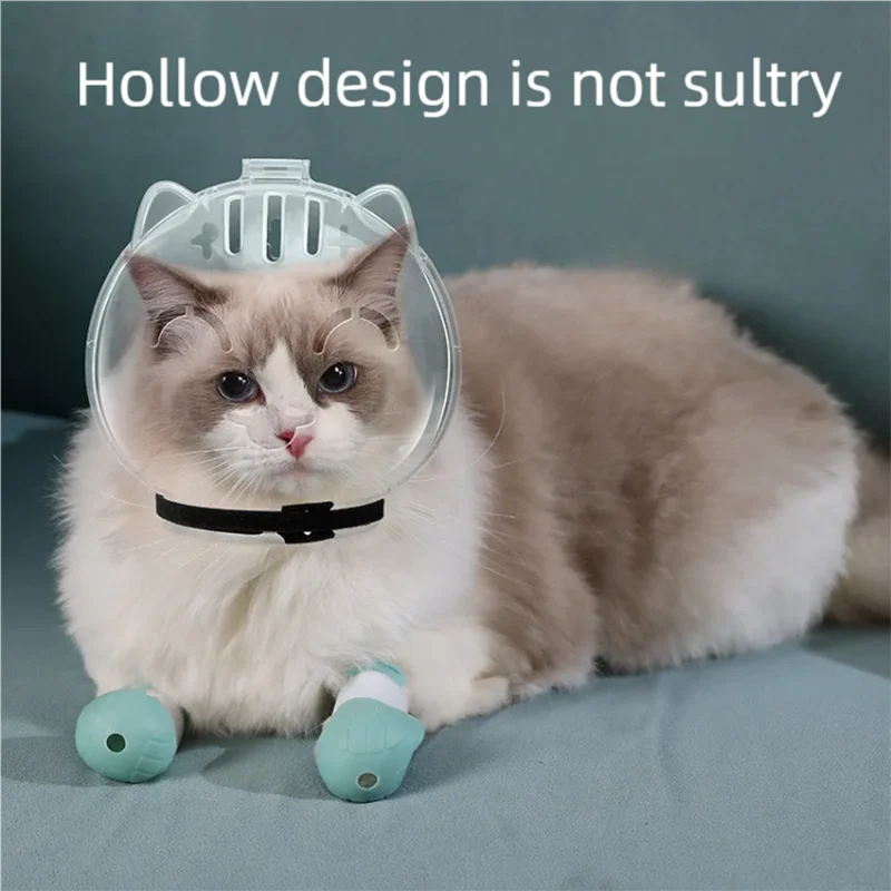 

Cat head cover, pet anti scratch bite, cat space head cover, protective cover, anti scratch bite, anti licking, cat collar, anti