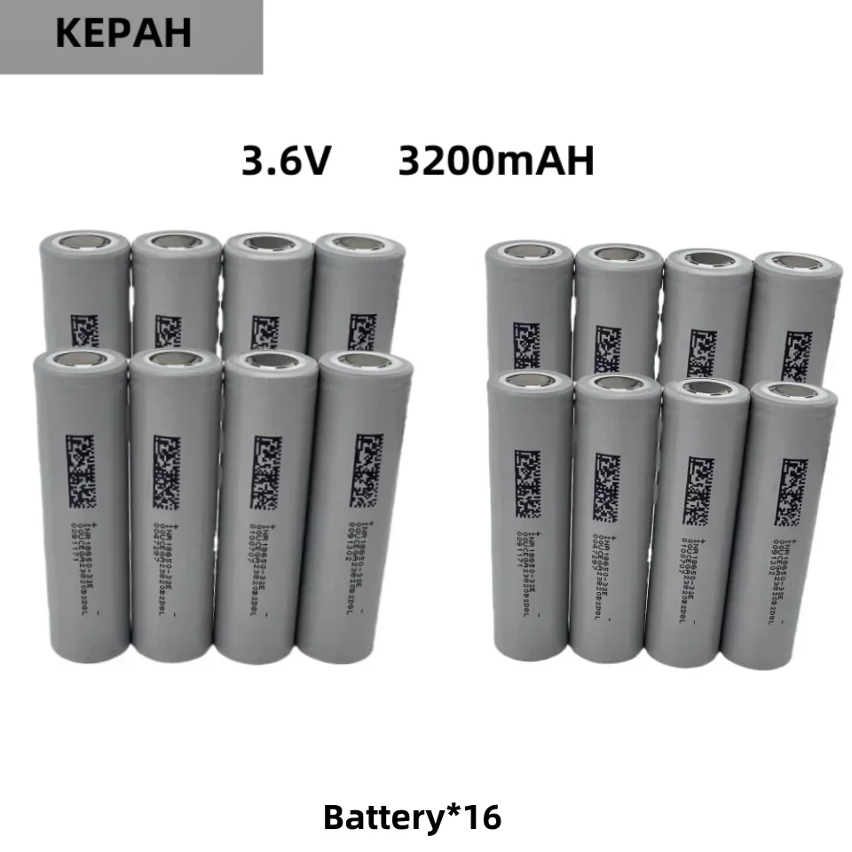 1-32pcs 18650 Battery 3200mah 3.6V High Discharge 3C for Power Tools 10A Power Cell Rechargeable Batteries Power High Discharge