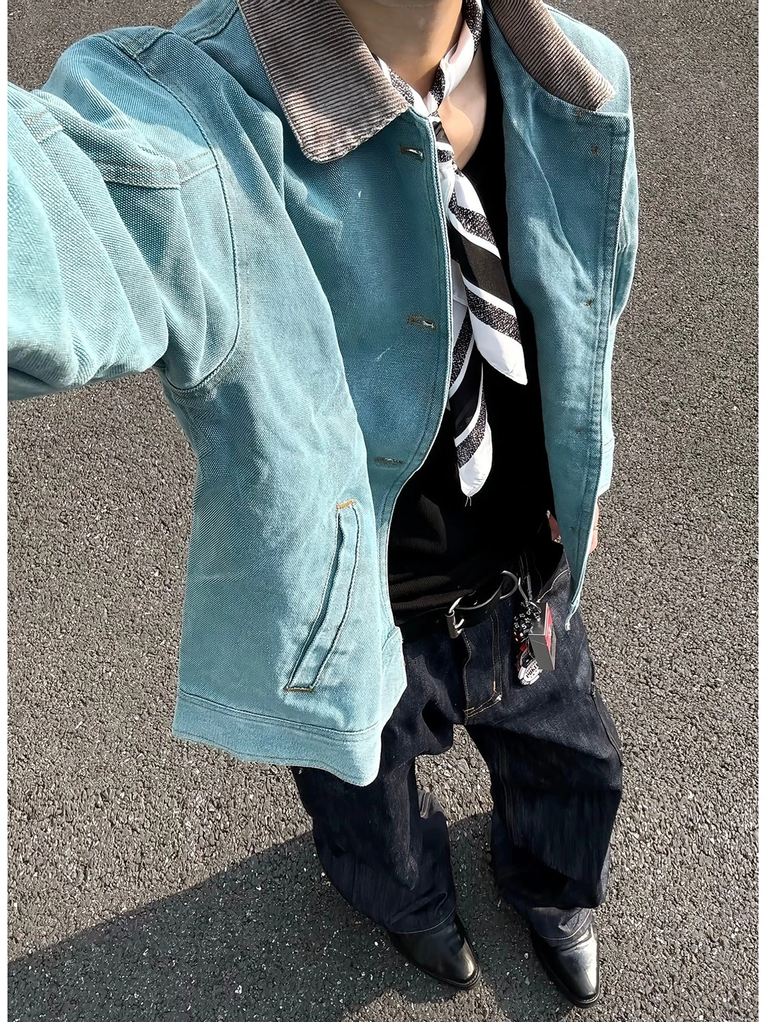 

Cleanfit American Vintage Waed ort Jaet Мужская рабочая одежда Quail een Пальто свободного покроя из полиэфирного волокна Повседневная одежда