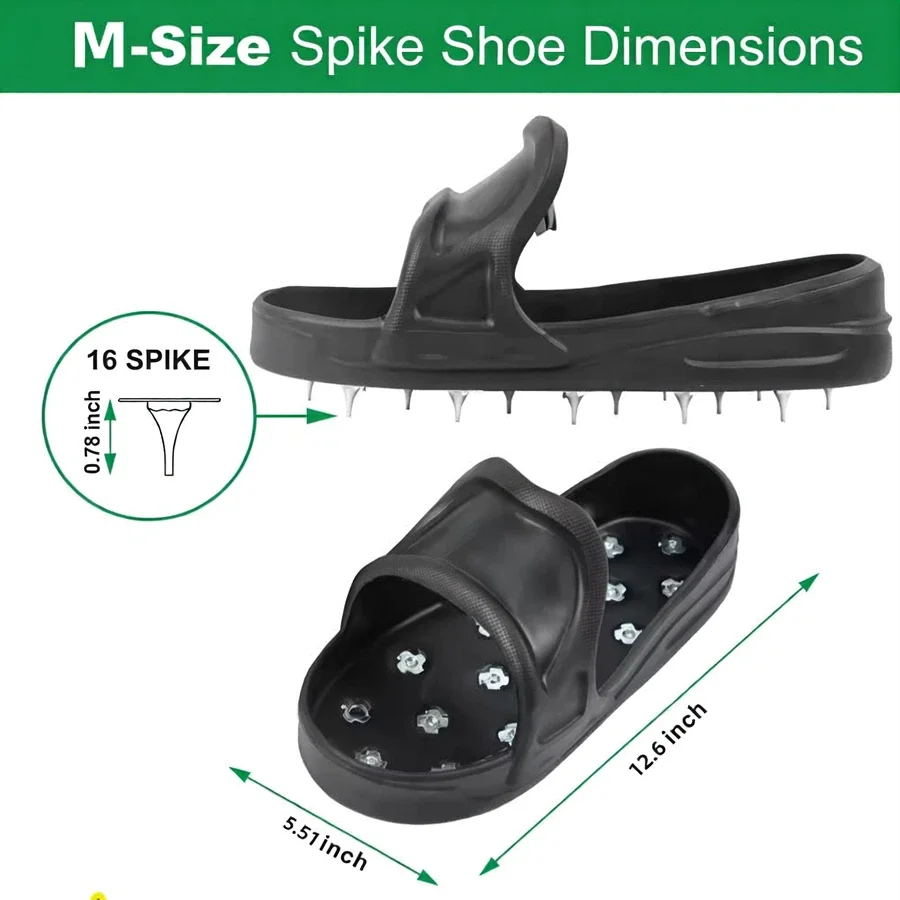 Scherpe schoenen met puntige stijl voor harscoatings Schoenen met spikes Veilig lopen op de vloer Nivelleringscompounds, epoxy topcoats beton