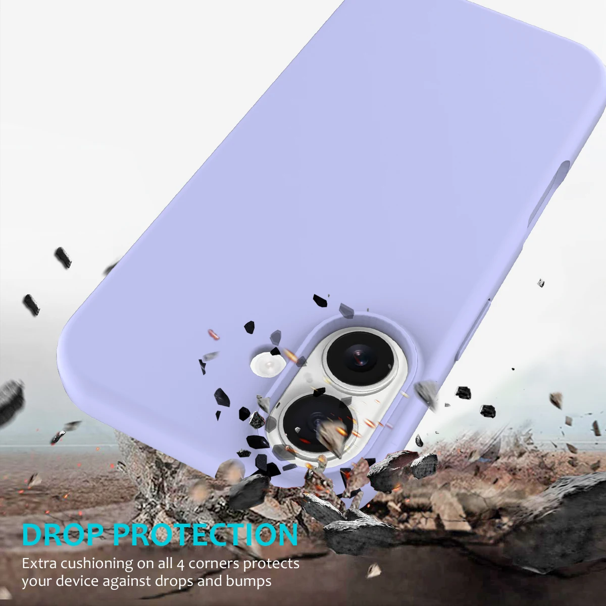 الأصلي السائل سيليكون للصدمات جراب هاتف آيفون 17 الهواء 16 15 14 13 12 برو ماكس 16Pro كاميرا الوفير غطاء للحماية