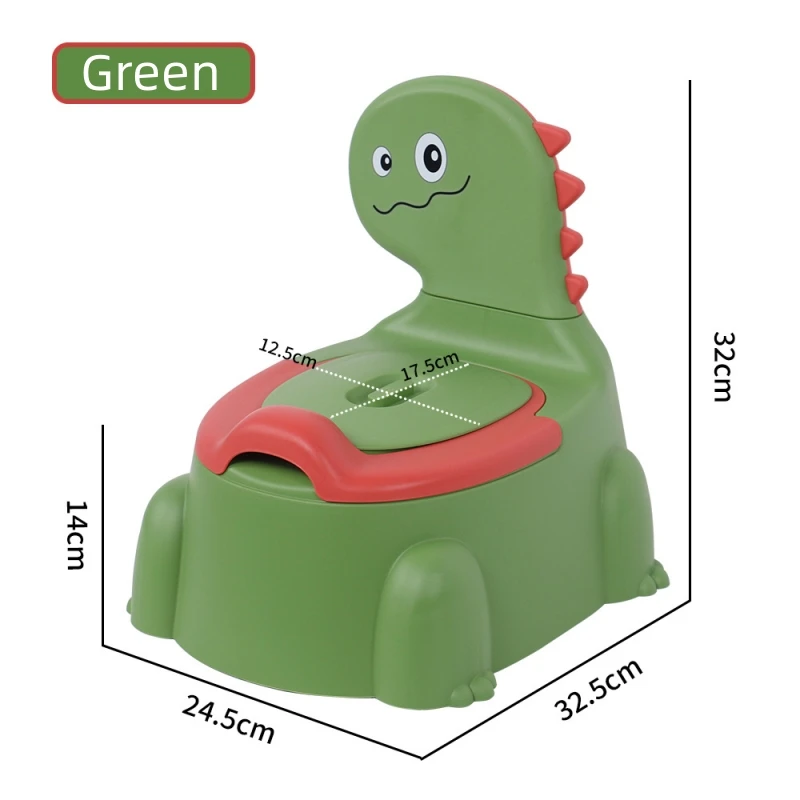 Baby Potty Toilet Training Seat Cartoon Dinosaur Pot Thickening Children\'s Special Potty Baby Urinals Boys Girls Toilet Supplies