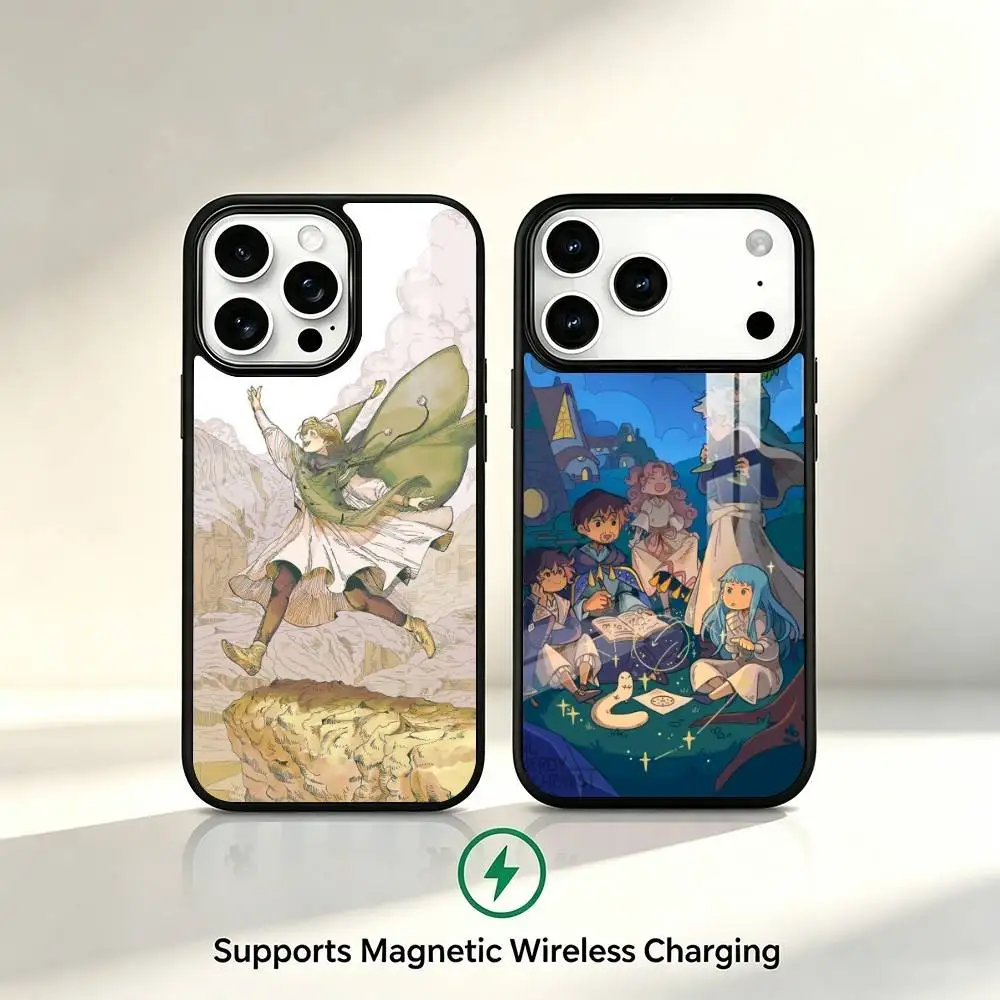 Hot-selling Witch Hat Atelier Phone Case For iPhone17,16,15,14,13,12,11 Plus,Pro Supports Magnetic Wireless Charging