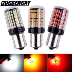 2pcs 1156 BA15S P21W BAU15S PY21W 7440 W21W P21/5W 1157 BAY15D 7443 3157 LED Bulbs 144smd CanBus Lamp Reverse Turn Signal Light