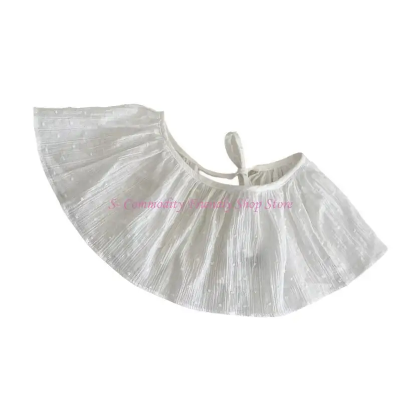 85AE Stylish Layered Skirt Baby Girls Fart Curtain for Birthdays and Gatherings Wear